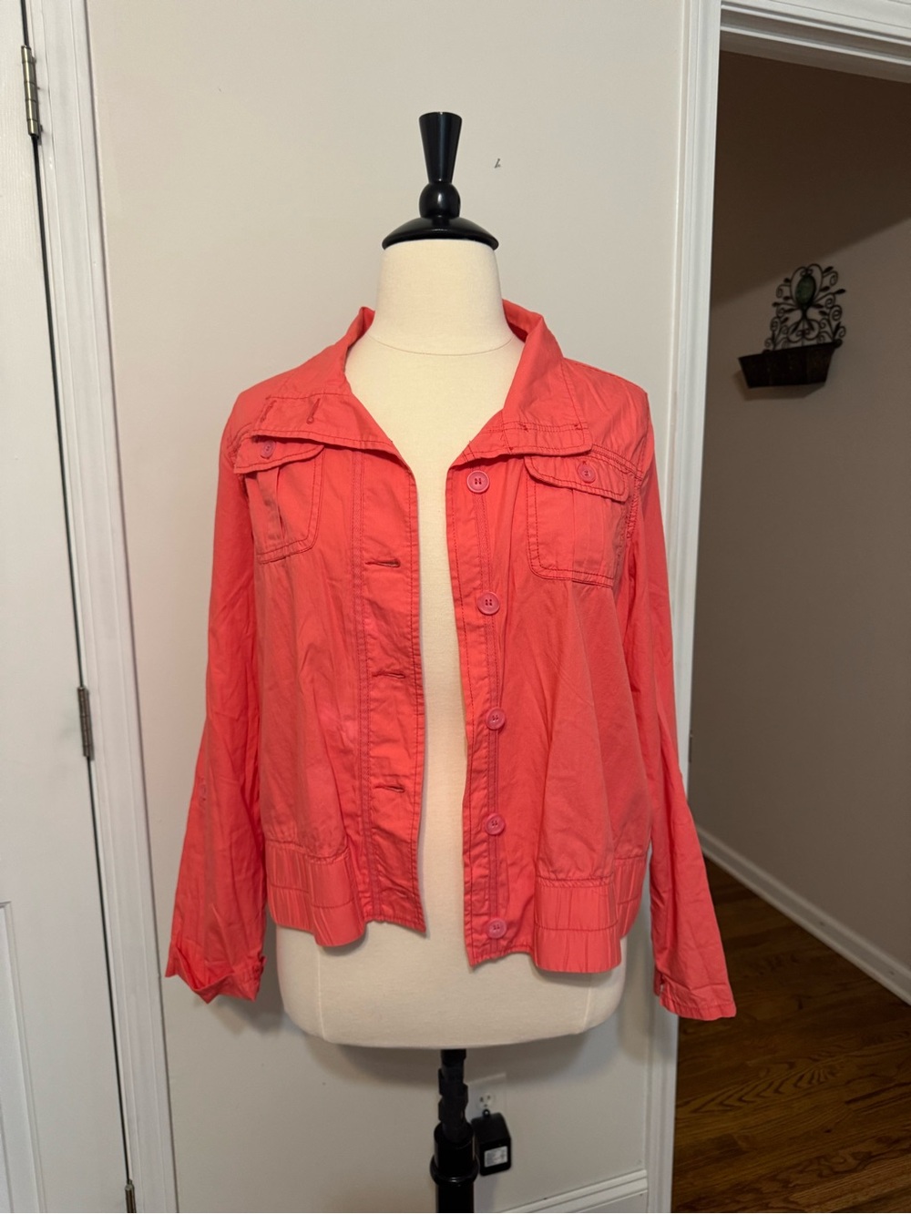 Maurices Coral Button-Front Women's Jacket